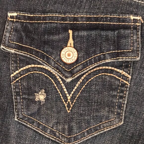 levi's too superlow 524 jeans 3M - Picture 2 of 8